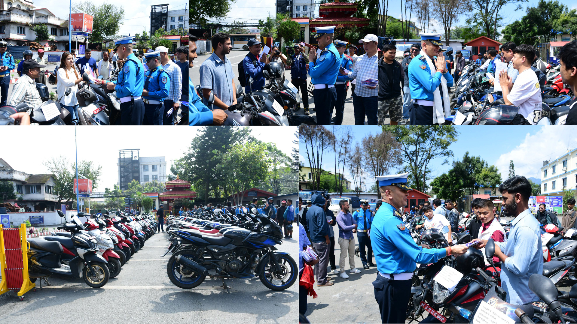 चोरीका ५० वटा २ पाङ्ग्रे सवारीसाधनहरु फेला पारी सवारी धनीलाई हस्तान्तरण ।